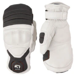 Hestra Adult Impact Racing Mitt -Ski Clothing Store 2023 Hestra Impact Racing Mitt WHT