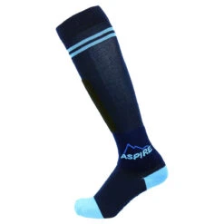 Aspire Ski-D Ski Socks -Ski Clothing Store 22 Aspire Ski D Socks BLU 1
