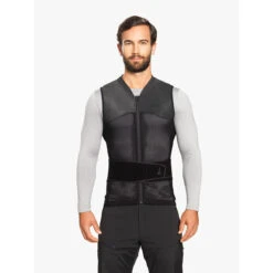 Atomic AMID Live Shield Vest -Ski Clothing Store AN5205034 2 LIVE SHIELD VEST AMID M ALL BLACK