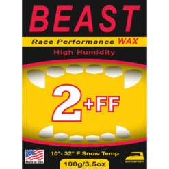 BEAST 2FF (Fluoro-Free) Race Wax 8 BEAST 2FF (Fluoro-Free) Race Wax -Ski Clothing Store Beast Wax 2 FF 100g
