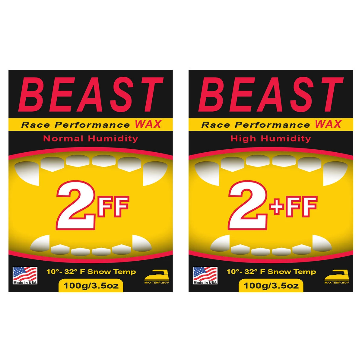 BEAST 2FF (Fluoro-Free) Race Wax 3 BEAST 2FF (Fluoro-Free) Race Wax