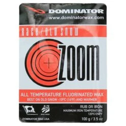 Dominator Race ZOOM Wax 11 Dominator Race ZOOM Wax -Ski Clothing Store Dominator Race Zoom Old 100g Label