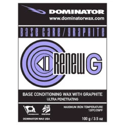 Dominator ReNew Base Prep Wax -Ski Clothing Store Dominator ReNew G 100g 25006da5 5331 4edd b47b 5b719eee5a6c