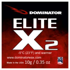 Dominator Elite X Race Wax Overlays -Ski Clothing Store Dominator Wax Elite X2