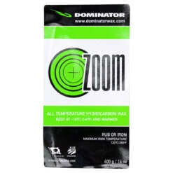 Dominator ZOOM Wax 8 Dominator ZOOM Wax -Ski Clothing Store Dominator Zoom 400g