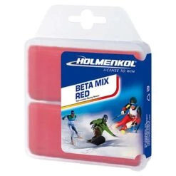 Holmenkol Base Wax -Ski Clothing Store Holmenkol Betamix Red 70g