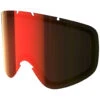 Closeout POC + Iris DOUBLE Goggle Lenses -Ski Clothing Store Iris lens persimmon red mirror