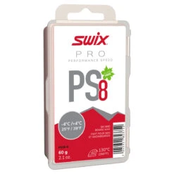 Swix PRO Performance Speed (PS) Wax -Ski Clothing Store Swix Wax PS08 60g
