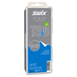 Swix PRO Top Speed Black (TSB) Wax -Ski Clothing Store Swix Wax TS06B 180g