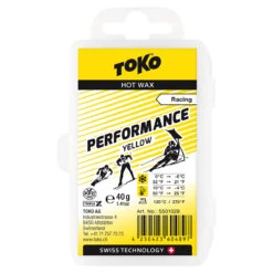 Toko Racing Performance FF Wax -Ski Clothing Store TOKO Racing Performance YEL 40g