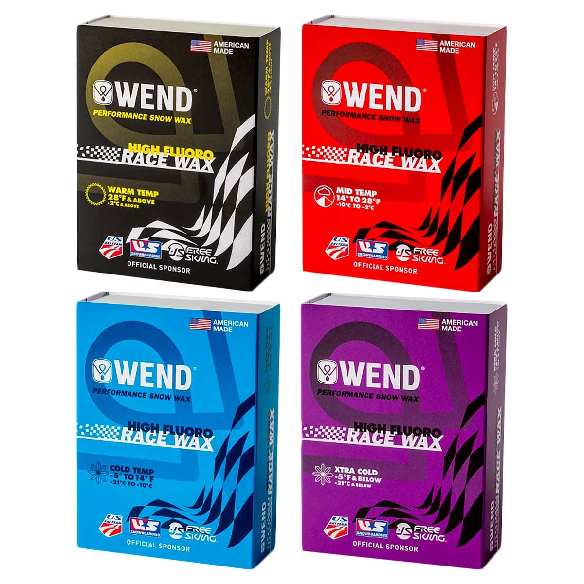 Wend HF Race Wax 3 Wend HF Race Wax