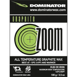 Dominator ZOOM Wax 9 Dominator ZOOM Wax -Ski Clothing Store zoom graphite